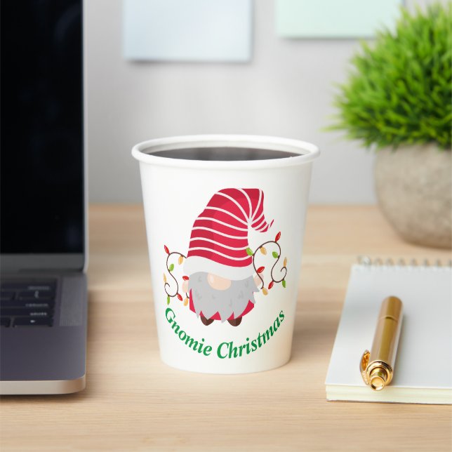 Gnomie Christmas Paper Cups Pappbecher (InSitu)