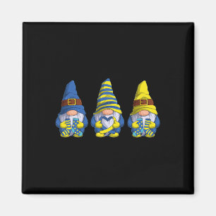Gnomies Down Syndrome Awareness Day gibt März 21 Magnet