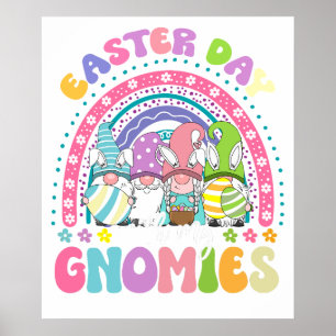 Gnomies Ostern, Retro, Vintage Poster