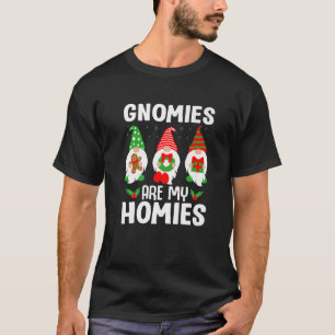 Gnomies sind meine Kumpels Gnom-Enthusiast Weihnac T-Shirt