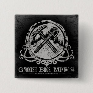 Gnomischer Knopf Button