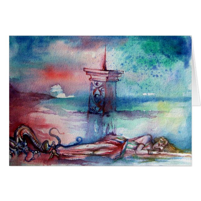 GNOMON UND LADY DES SEES Arthurian Legend (Vorderseite (Horizontal))