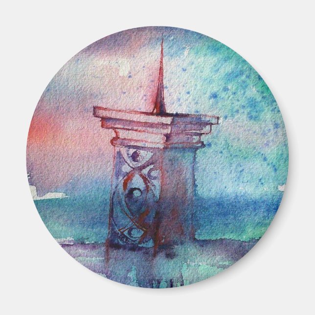 GNOMON UND LADY DES SEES MAGNET (Vorne)