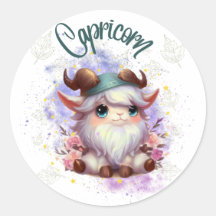 Gnomoscope Capricorn-Aufkleber