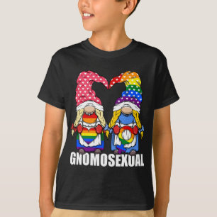 Gnomosexual LGBTQ Pride Gnome für Lesben T-Shirt