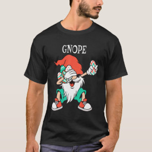 Gnope Dabbing Tomte Gartenzwerg Skandinavisch T-Shirt