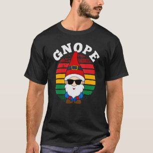 Gnope Gartenzwerg Skandinavischer Gartenzwerg T-Shirt