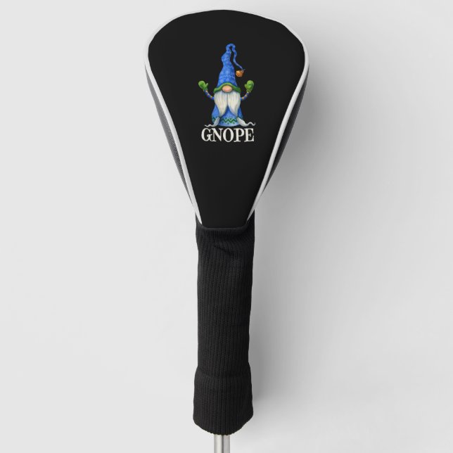 GNOPE Nordic Gnome Elf skandinavisches Tomte Schwe Golf Headcover (Vorderseite)