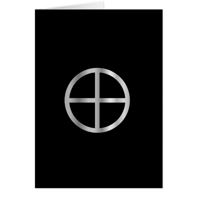 Gnosticismsun-Kreuz (Vorne)