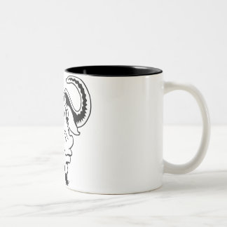 Gnu-Tasse Zweifarbige Tasse