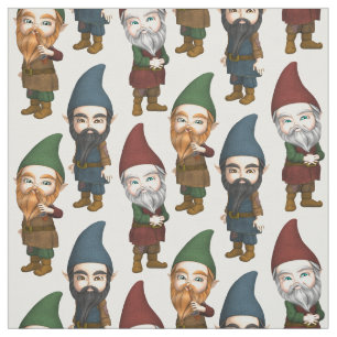 Gnummy Gnomes-Muster Stoff