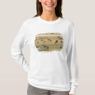 Gnus, Zebras und Giraffen T-Shirt