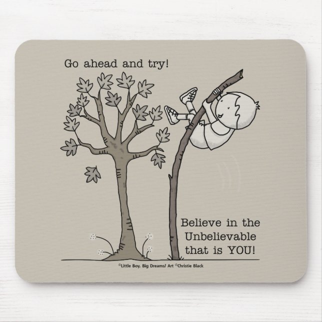 Go Ahead and Try Mousepad (Vorne)