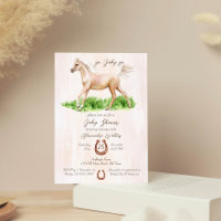 Go baby laufen Pferdeschwanz Baby Dusche