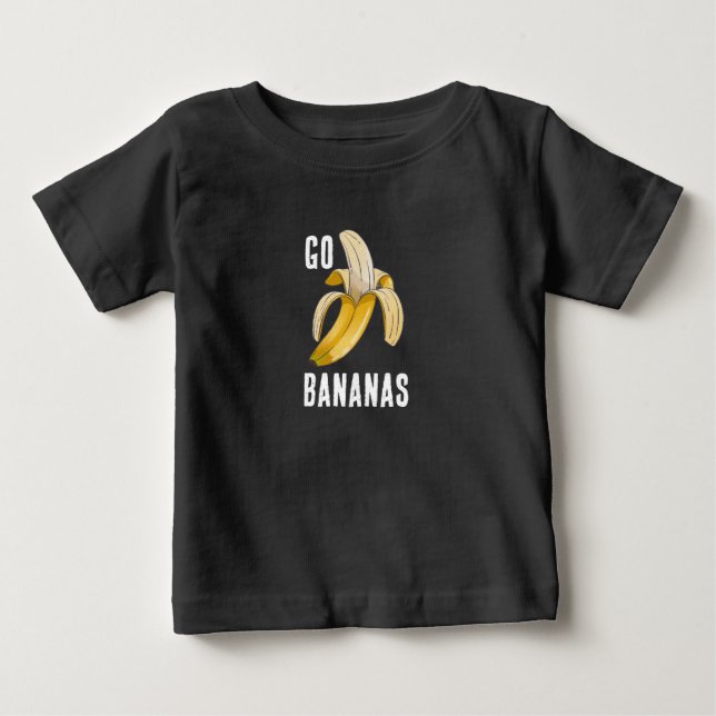 Go Bananas - Baby Kleinkind T-Shirt (Vorderseite)