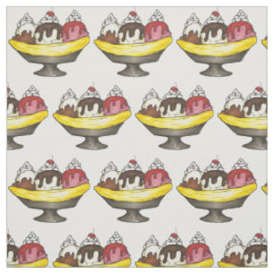 Go Bananes Banana Ice Cream Fractionné tissu