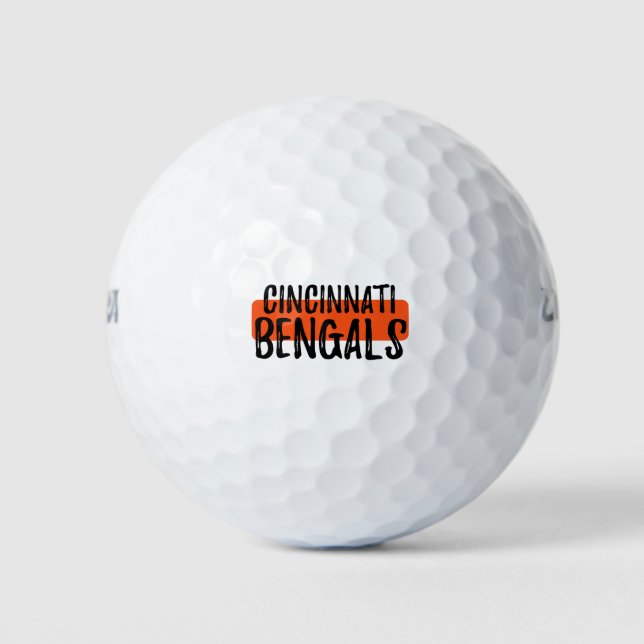 Go Bengals Golfball (Vorderseite)