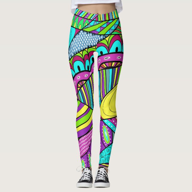 Go Bold Pop Fashion Leggings (Vorderseite)