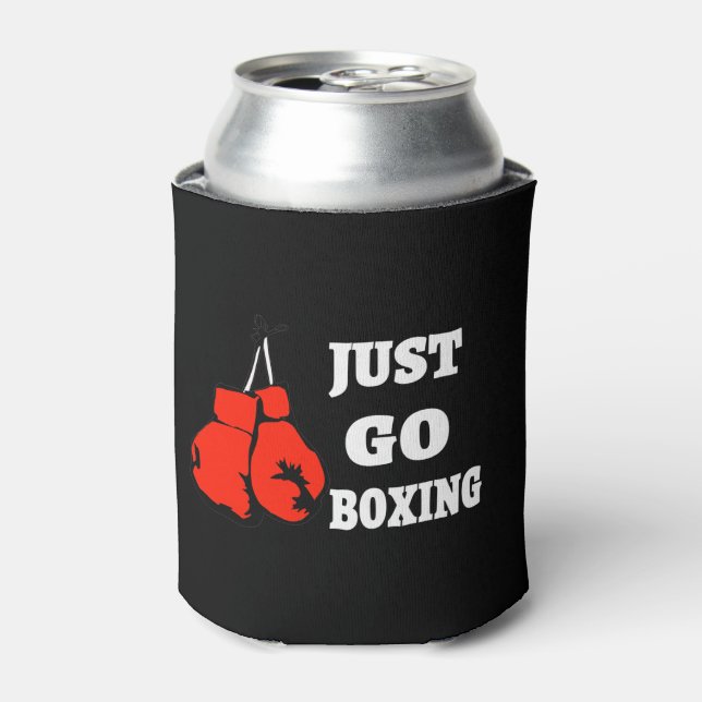 Go Boxing | Die besten Boxgeschenke für ihn Dosenkühler (Kanne Vorderseite)