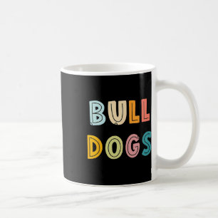 Go Bulldog Football School Spirit Team Mascot Spie Kaffeetasse