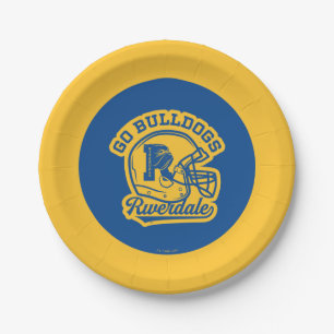 Go Bulldogs Football Helmet Icon Pappteller