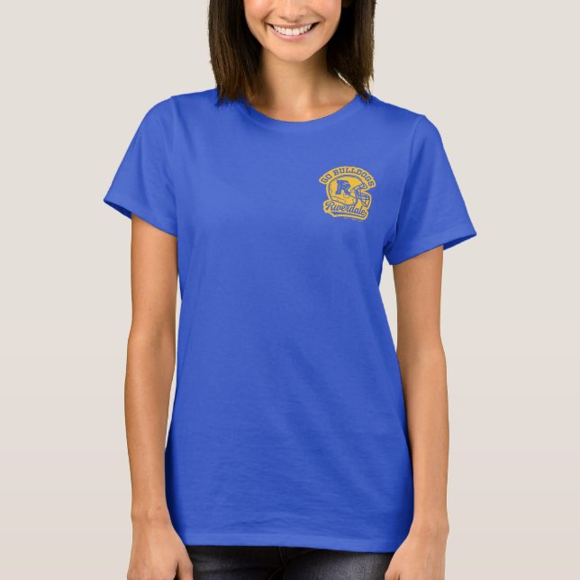 Go Bulldogs Football Helmet Icon T-Shirt (Vorderseite)