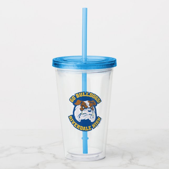 Go Bulldogs - Riverdale High Acryltrinkbecher (Vorderseite)