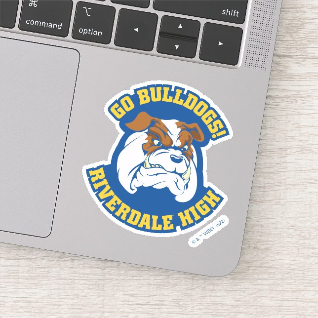 Go Bulldogs - Riverdale High Aufkleber (Detail)