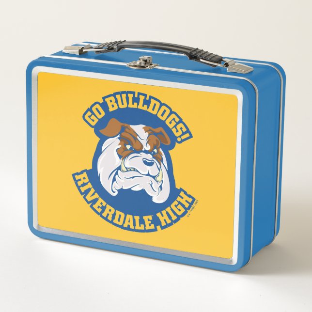 Go Bulldogs - Riverdale High Metall Brotdose (Vorderseite)