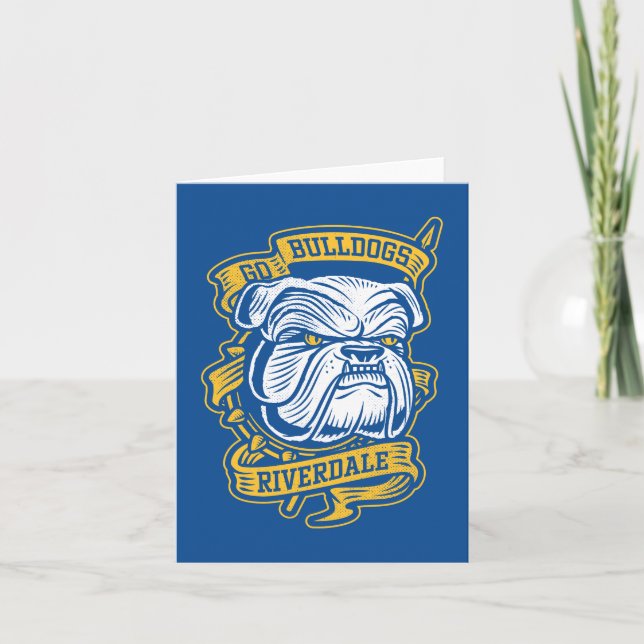 Go Bulldogs - Riverdale Mascot Banner (Vorderseite)