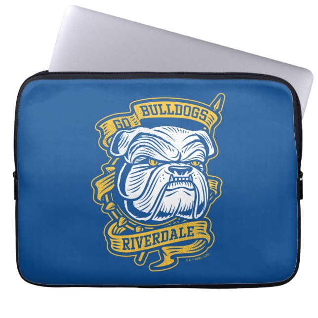 Go Bulldogs - Riverdale Mascot Banner Laptopschutzhülle (Vorderseite)