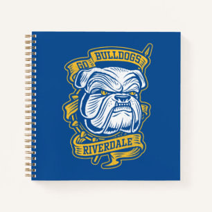 Go Bulldogs - Riverdale Mascot Banner Notizbuch