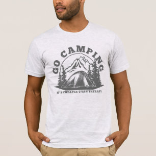 Go Camping billiger als Therapiewitterungsangebot T-Shirt