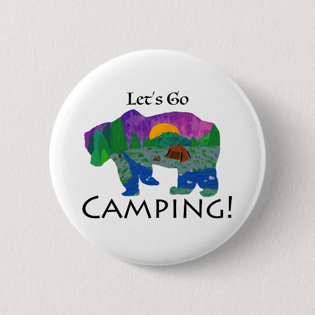 Go-Camping lassend Button (Vorderseite)