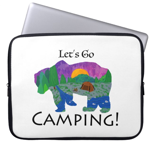 Go-Camping lassend Laptopschutzhülle (Vorderseite)
