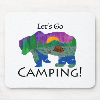 Go-Camping lassend Mousepad