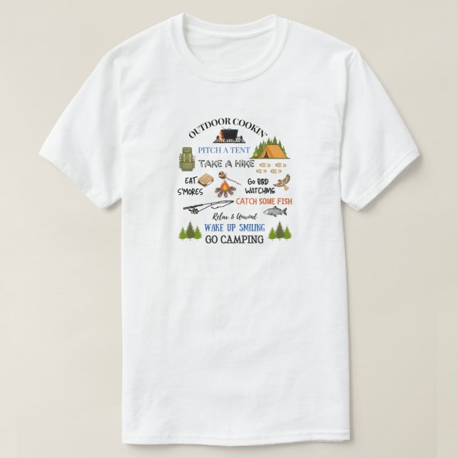 Go-Camping-T - Shirt (Design vorne)