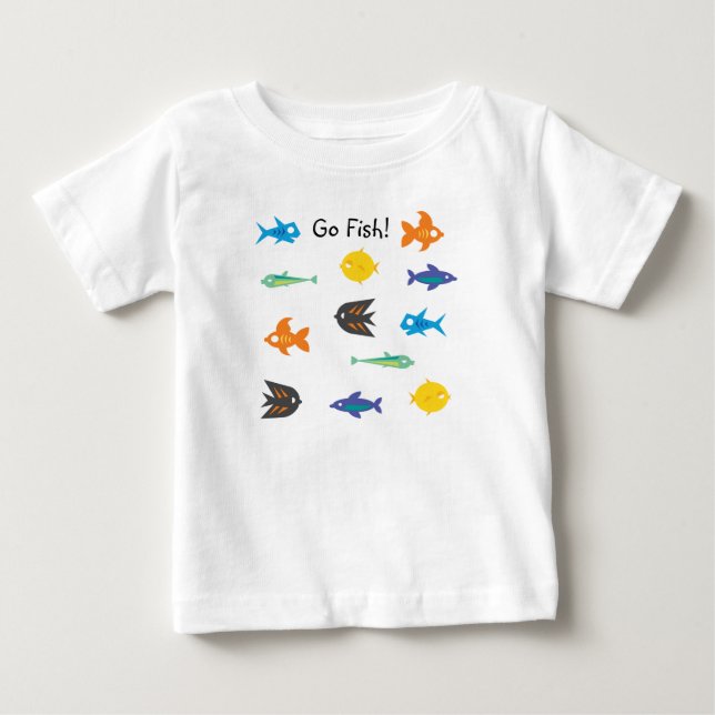 Go Fish_Einige Dinge Fishy_Go Fisch! Baby T-shirt (Vorderseite)