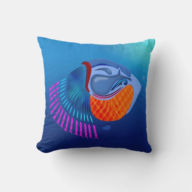 Go Fish Kissen (Vorderseite)