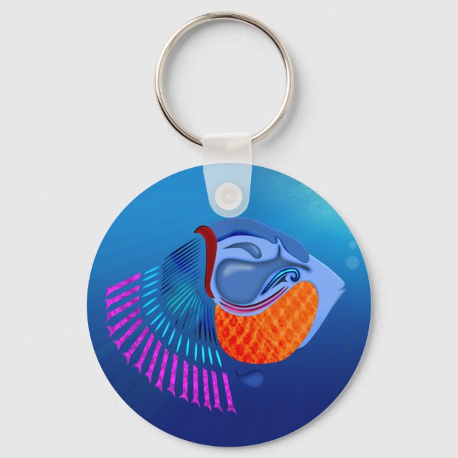 Go Fish Schlüsselanhänger (Vorderseite)