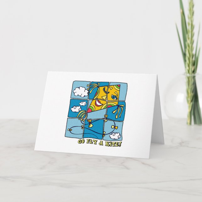 Go Fly a Kite 4 Karte (Vorderseite)