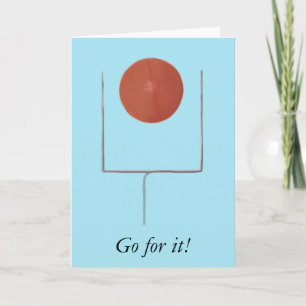 Go for it, Goal Enmulierung Football Cards Karte