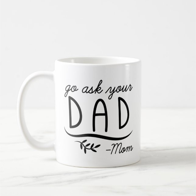 Go Frag Dein Vater - Mama Kaffeetasse (Links)