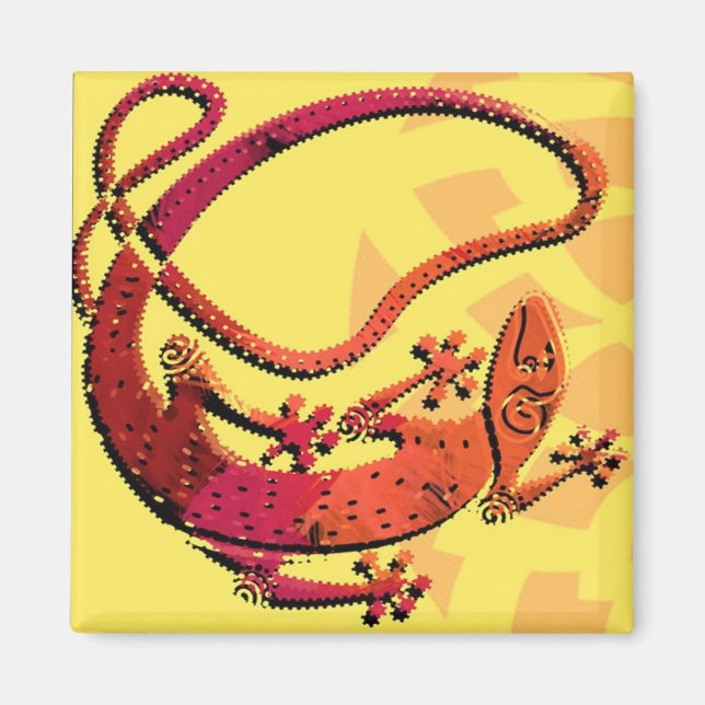 GO GECKO MAGNET (Vorne)