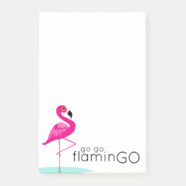 Go gehen flaminGO rosa Flamingo Post es Notizen