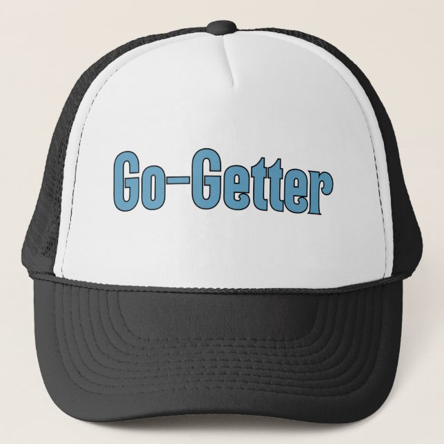 Go-Get Motivation Empowerment Ihr Hobby & Thrive Truckerkappe (Vorderseite)