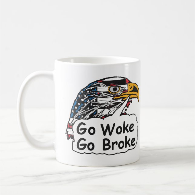 Go Geweckt Go Broke Kaffeetasse (Links)