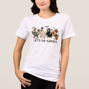 Go-Ghouls-Halloween-Party-T - Shirt gelassen