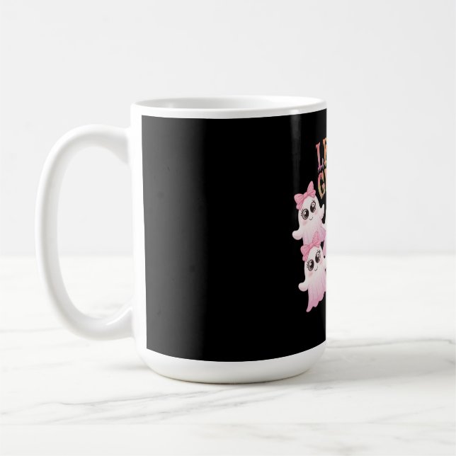 Go Ghouls lass - Niedlich & Funny Halloween Design Kaffeetasse (Links)