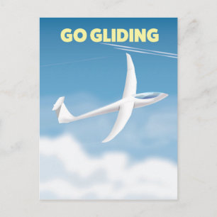 Go Gliding Postkarte